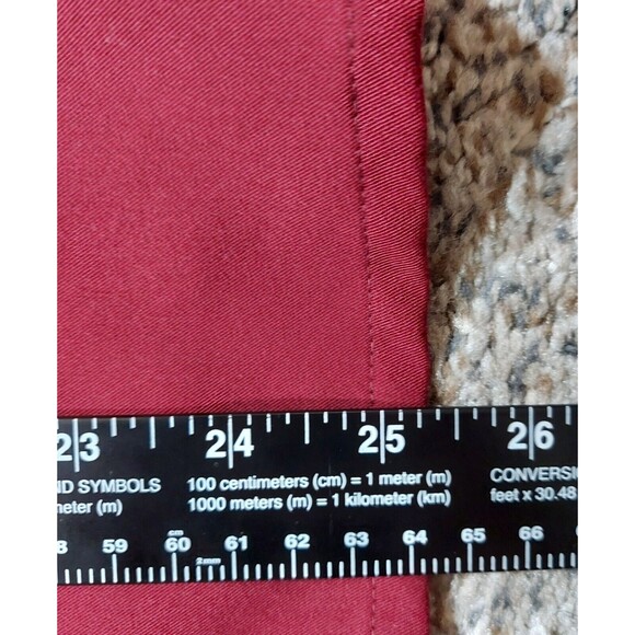 Fabletics Vital Scrub Top Women's Size 2X One Pocket Burgundy Medical Nurse - Picture 5 of 5